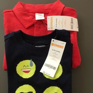 2 baby boys shirts